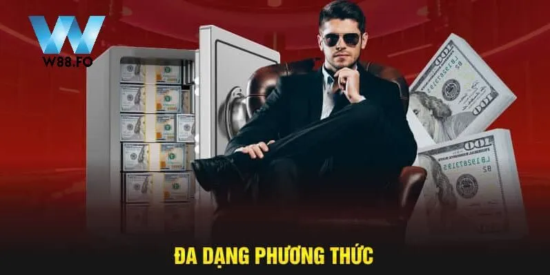 Nạp Tiền W88 2 Đa dạng phương thức nạp tiền w88